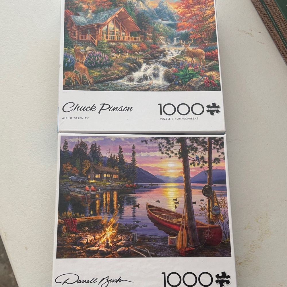Buffalo David Bitton Nature Retreat Jigsaw Puzzle Set